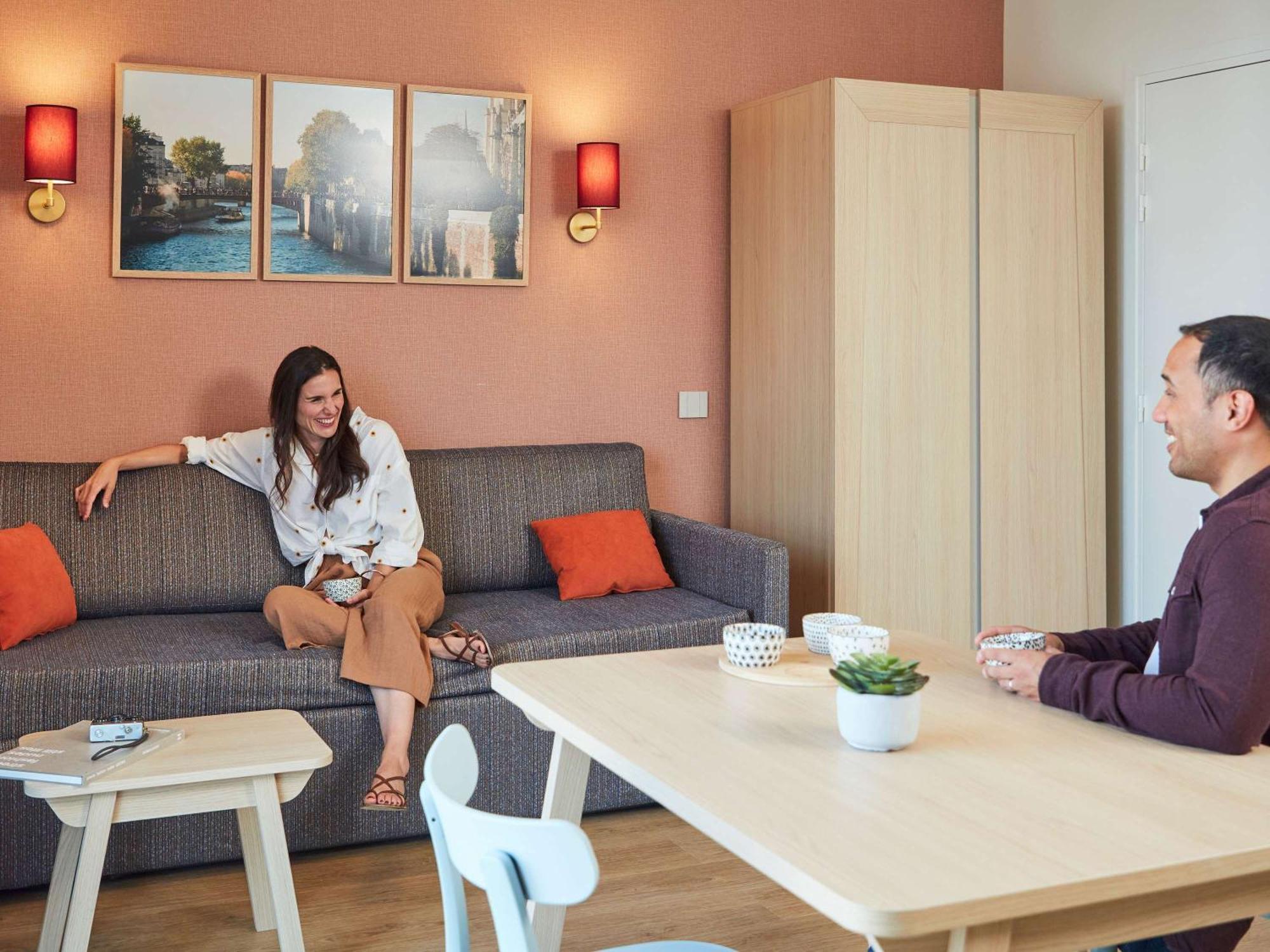 Aparthotel Adagio Paris Boulogne Экстерьер фото